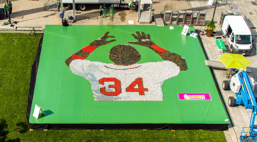 A 10,000 Donut Salute to #34 David Ortiz